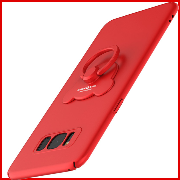 เคสบางเฉียบ พร้อมแหวนด้านหลัง S8 , S8 Plus